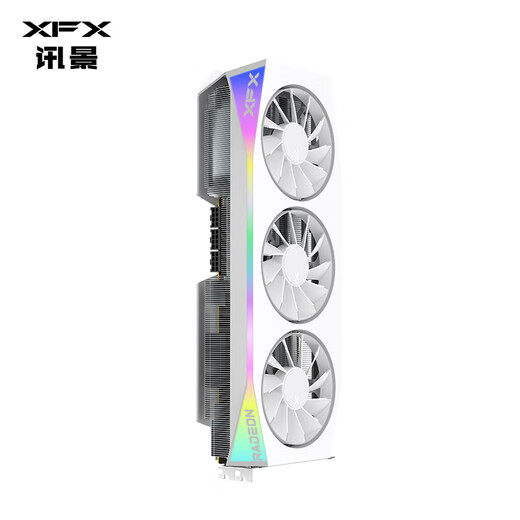 XFX AMD RADEON RX 9070 XT OC Phoenix Nirvana 16GB White New E-Sports Game Design Intelligent Learning Desktop Computer Independent Graphics Card
