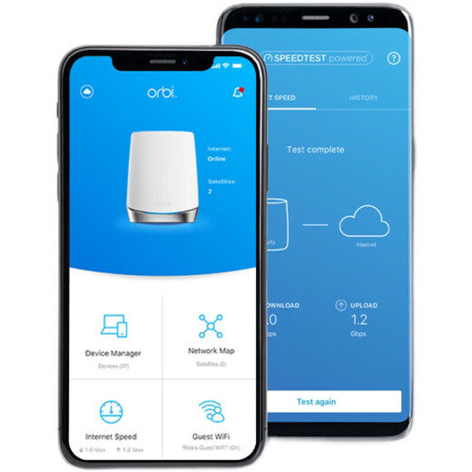 Netgear (Netgear) American RBK753orbi752 Router Wi-Fi6 Гигабитная сетка Распределенная RBS750 Package-RBS750-Single Clone
