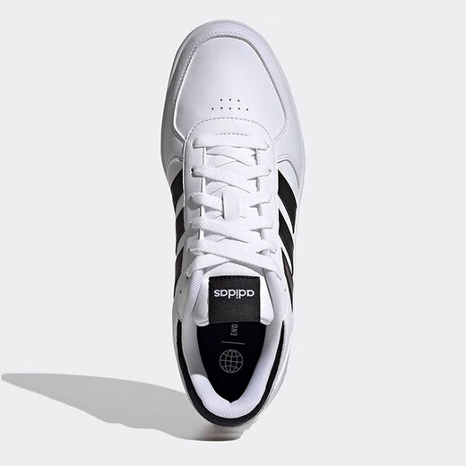 Chaussures officielles des navires officiels Adidas, nouvelles chaussures de sport d'été, chaussures d'entraînement résistantes à l'usure, chaussures de planche à roulettes, chaussures décontractées respirantes, hommes 9195-cuir blancs à trois rayures 39