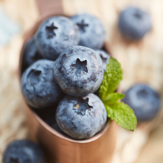 Driscoll s Yunnan blueberries 18mm+ 4 boxes, about 125g/box, fresh fruit, straight from the source