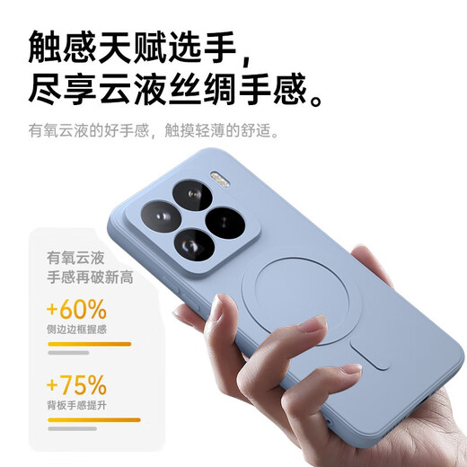Keklle [Magnético amigable para la piel] adecuado para Xiaomi 15 Case de teléfonos móvil