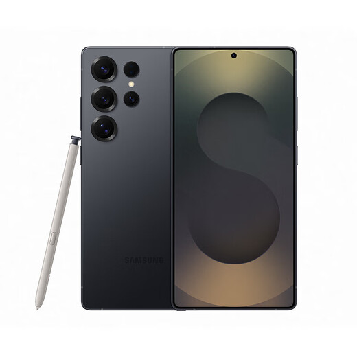 Samsung (SAMSUNG) Galaxy S25 Ultra super anthropomorphic AI assistant 200 million pixel main camera super visual image Snapdragon 8 Extreme Edition mobile platform AI mobile phone exclusive color titanium jet black 12GB+512GB official standard configuration