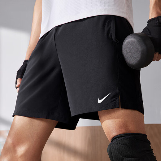 Nike (Nike) Shorts Herren 25 Herbst neue Sporthosen, die schnelle trockene Hosen atmungsaktiven Fünf-Punkte-Hosen Ice Seide Casual Hosen DV9329-010 XL [180] Gewicht 150 ~ 170jin [Jin gleich 0,5 kg]