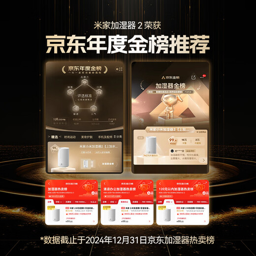 Mijia Xiaomi humidifier 2 bedroom Qingyin home office desktop mini air humidification with water large capacity humidifier MJJSQ06DY