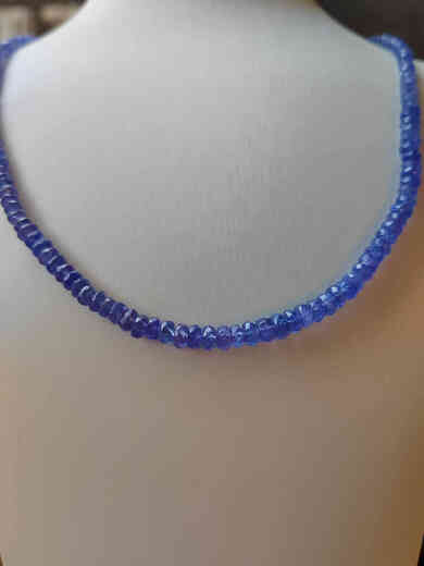 Ожерелье Fujiu Natural из Индии, импортированное из танзанита, высококачественное, ледяное, прозрачное, сине-фиолетовое, ожерелье из драгоценного камня, ожерелье из розового турмалина, браслет, новое поступление, размер благосостояния 3,2 или около того, длина браслета 16+