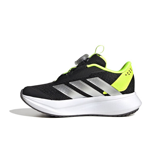 Adidas Kinderschuhe Jungen Sneakers 25 Sommer Duramo Mesh Boa Knob Kinder Running Casual Shoes Ji1694 Ji1694 Schwarz/Metallic Silber/Helles Zitronengelb 37 Größe/4,5uk/Fuß Länge 23 cm