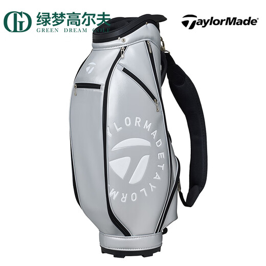 
Taylormade TaylorMay Golf Accessories New Sports Large Capacity Lightweight Car Vertical Ball Bag White-M13562