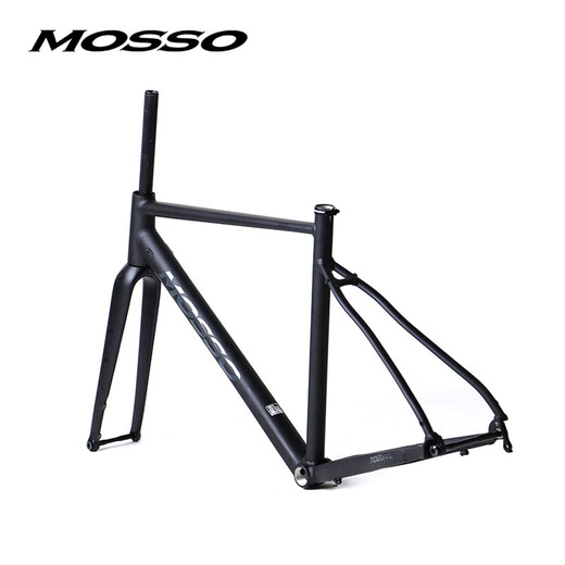 峰大MOSSO 702GVL桶轴版700C轮径7005铝架+碳叉 越野公路车架 钛色 510mm