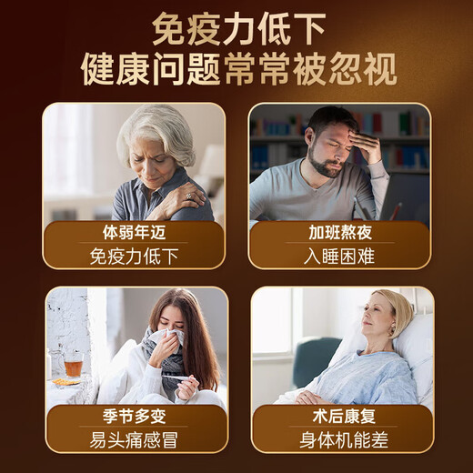 同仁堂破壁灵芝孢子粉礼盒装送长辈成年中老年增强免疫力年货礼品90g/盒 灵芝孢子粉6盒组合装 赠礼袋