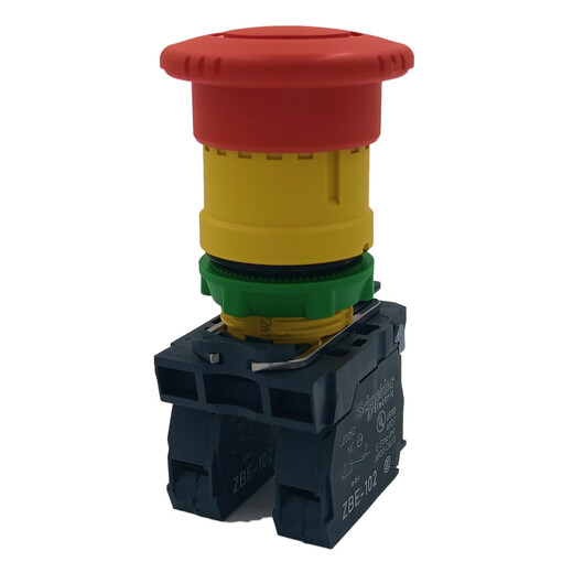 ZB5AS844 ROT ENTWORT STOP XB5AS8442/XB5AS8445 XB5AS8444/AS8441 XB5AS8442 KOMPLAGE VON KONTAKTEN 1 Normalerweise geschlossen 0,06K geschlossen