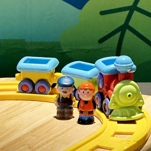 KDT Baole pour enfants Train Children's Electric Toy Car Baby Baby Effect Splicing Car 1 à 4 ans
