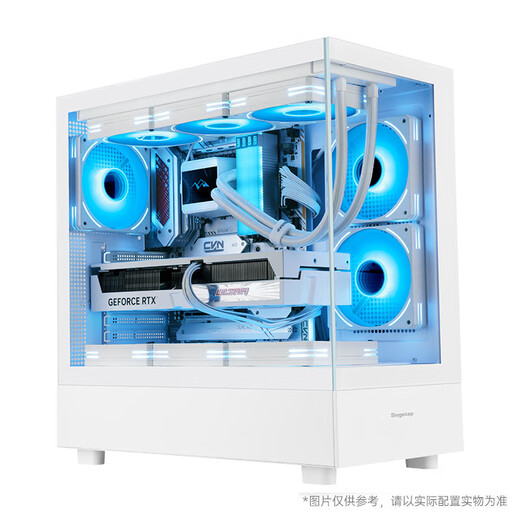 Colorful AMD Ryzen R7 9800X3D/RTX5080 RTX5070Ti desktop high performance 5060Ti game design AI rendering thousand frames e-sports diy assembly computer complete machine with seven 9800X3D+1TB 4.0+360 water cooling