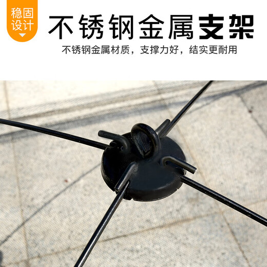 Yuyongji (YUYONGJI) moving net fishing net open shrimp fishing net folding net lifting net shrimp pot fishing net catching fish net moving kite fishing 1.5m*1.5m (metal bracket)