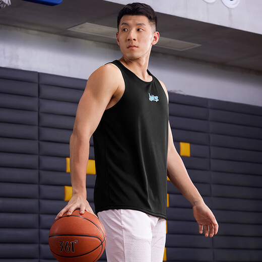 361°运动背心男春夏季无袖速干衣休闲篮球训练跑步健身服652521510-4