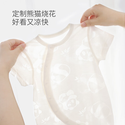 Bali pig newborn baby clothes summer new style new style newborn short-sleeved thin style Ha-shirt crawling suit summer baby jumpsuit new Dailan 73cm