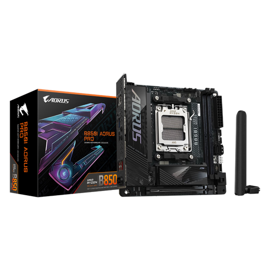 Gigabyte AMD B850MINI ITX MINI CARVING R7 9800X3D 9700X 7800X3D / R9 9900X 9950X / R5 7500F BOX ORIGINAL CPU CPU SET NOUVEAU R7 9700X [8 CORES 16 FILS] Boîte d'origine