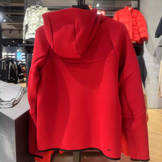 耐克（Nike）夹克男装上衣 2024春季新款CNY龙年限定梭织运动服休闲连帽外套 HV0950-687红色 S