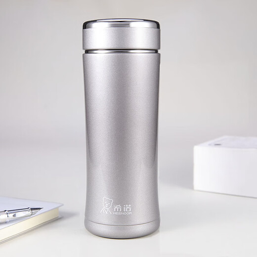 Xino Thermal Cup 304 из нержавеющей стали Vacuum мужская и женская чашка Портативная чайная чашка с подарочной коробкой чайная чашка 15927 Platinum XN-3002-240ML