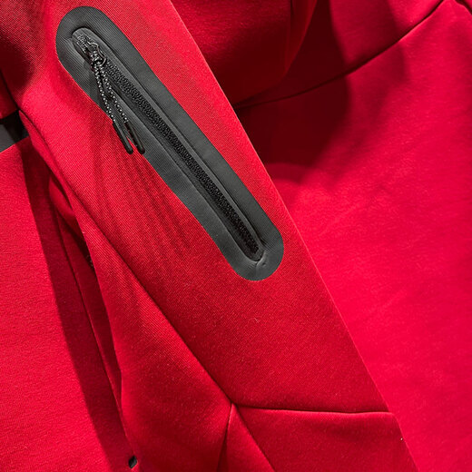 耐克（NIKE）外套男士春季新款健身训练运动服连帽防风休闲夹克HV0950-010 HV0950-687健身红/黑 XL