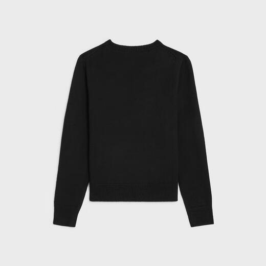 思琳（CELINE）女士黑色羊绒毛衣RY02N317V.38NO XS