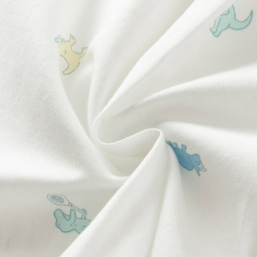 DAVE&BELLA Spring New Gentleman Children's Shirts Fashionable Boys' Children's Clothes Tops Children's Shirts Casual Boys' Clothes Dinosaur Print Ready Stock 100 cm (recommended height 90-100cm)