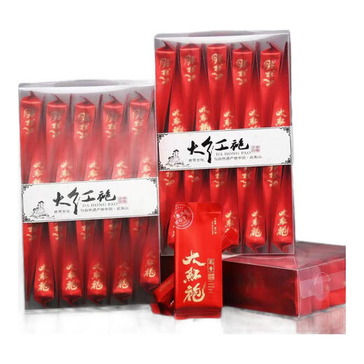 逍遥岭大红袍茶叶乌龙茶岩茶足火浓香型口粮自己喝袋装 大红袍1泡试喝装8g