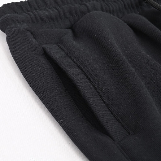 New Balance Damens Feste Farbe mit mittlerer Tie-Tie-Strickhosen Strickhosen AWP41513-Lin MLF12142-BK XL