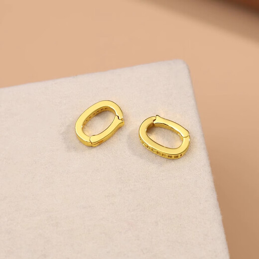 Sen uses 18k gold plated diamond necklace buckle buckle DIY necklace bracelet versatile pendant buckle connection buckle accessories universal buckle style one