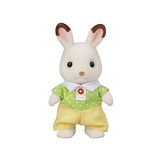 Familles sylvaniennes Version japonaise de Chocolate Bunny Brother Play Girl Girl Toy Doll Set Gift pour enfants