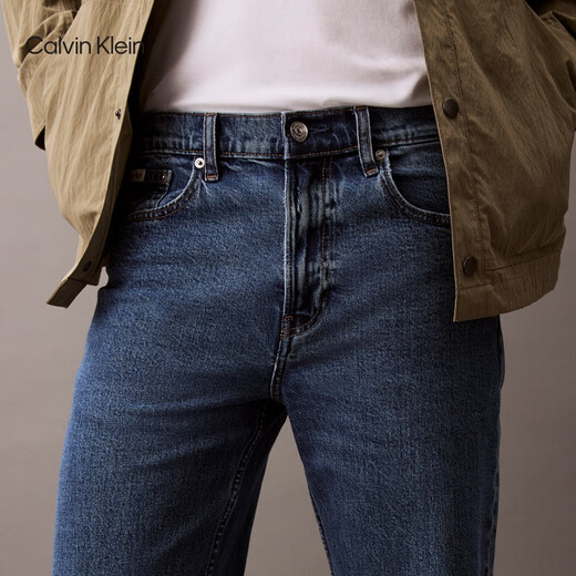
Calvin KleinJeans [Replica 90 Series] 25 Spring and Summer New Men's ck Retro Straight Jeans 4RB701G