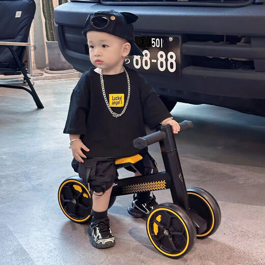 兰博基尼（AUTOMOBILI LAMBORGHINI）平衡车1-3岁宝宝生日周岁礼物四轮学步车防侧翻滑行车儿童滑步车