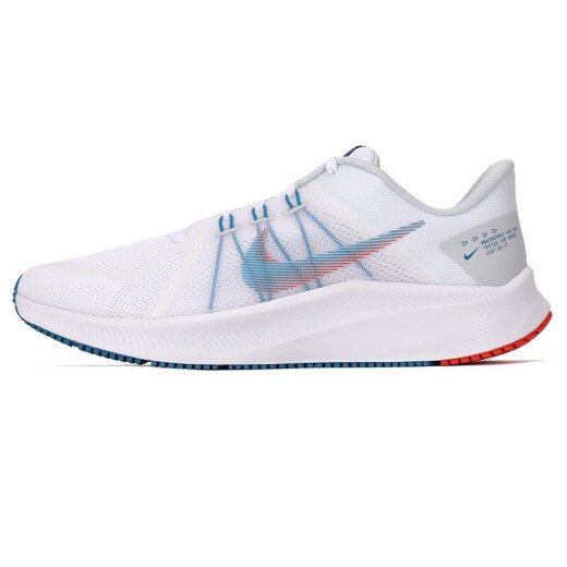 耐克（NIKE）官方男鞋夏季款运动鞋REVOLUTION 6 NN透气缓震跑步鞋赤足休闲鞋 DA1105-101/白色多色蓝色亮深红 44
