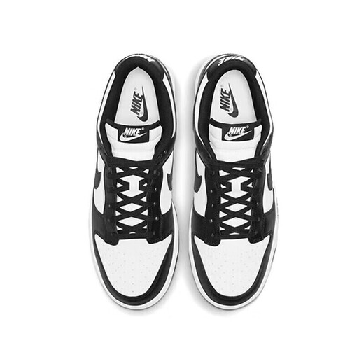 耐克（NIKE）DUNK LOW 熊猫经典低帮黑白运动休闲板鞋 DD1391-100男子 37.5