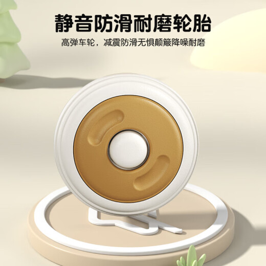 儿童平衡车1-3岁宝宝滑行车溜溜车学步车扭扭车三轮车礼物玩具 卡其色 升级款 声光音乐+水壶架