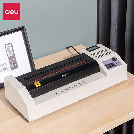 Deli Commercial A4/A3 Commercial Office Plastik -Versiegelungsmaschine Foto Plastikmaschinenfotoalbum Album Klebemaschine Datei Hot und Hot Monting 3895