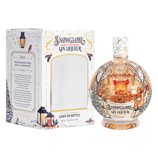 SAKE TIME Snowball Gin Gold Snowflake Original Imported Foreign Wine Mixed Gin Gin Christmas Gift Gin Snowball Gin 700mL