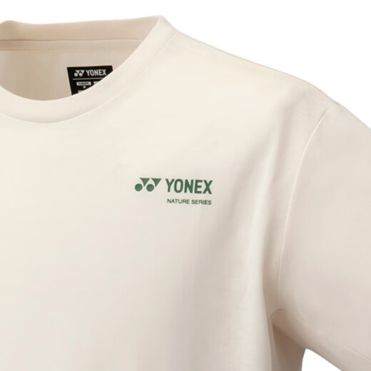 Yonex yonex badminton uniform yy Sportswear 16671cr schweißabsorbierende T-Shirt-Shorts umweltfreundliche Serie Herren T-Shirt 16833bcr Ice Beige 2xl