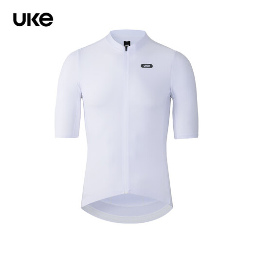 Uke masculin printemps et été nouveau produit UPF100 + Protection solaire Bicycle respirant léger Suisse à cycle à manches courtes Sports Top Shanyou Snow White L
