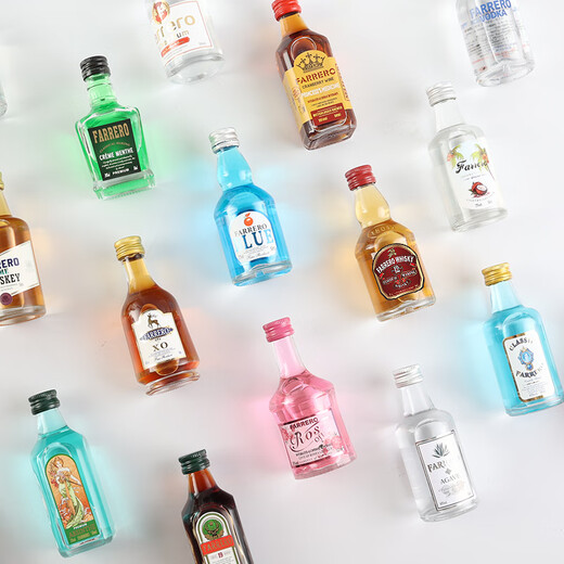 
Farero 50ml small wine version convenience store mixing foreign wine base wine small bottle wine pre-mixed cocktail xo brandy whiskey 96-degree vodka 50mL 1 bottle