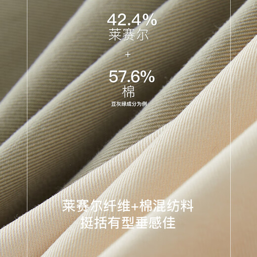 Versailann Design Stand Collar Windbreaker Women's 2025 Spring New Mid-Length Loose Casual British Style Jacket Bean Gray Green S