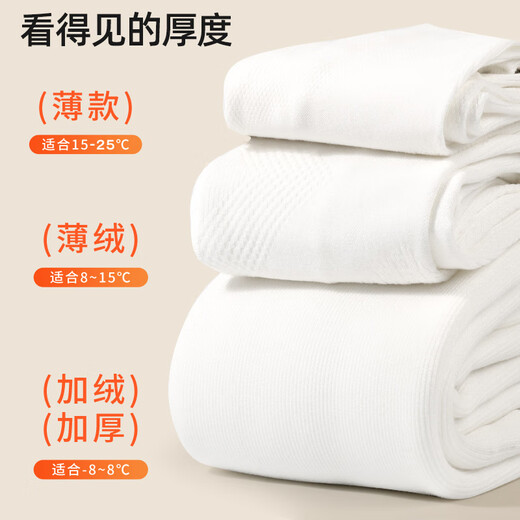 Zhiyouban children's pantyhose spring and autumn girls' leggings leggings girls' autumn and winter velvet thickened white dance long socks