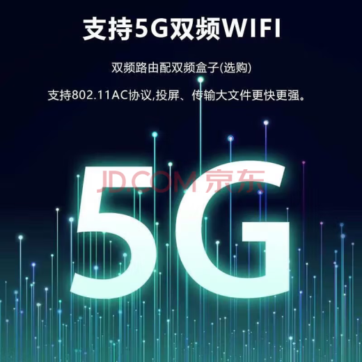 通用机顶盒海思芯电视盒子4K高清终身免费看直播wifi直连手机投屏 【双频语音至尊版本】+永久会员