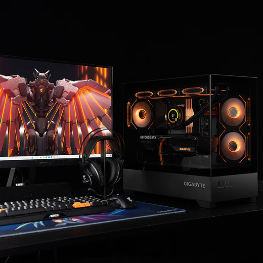 Gigabyte RTX5080/5070Ti/5060Ti/intel Intel Core Ultra7 265KF e-sports game fever live broadcast design desktop computer host 5 U7 265KF丨RTX5080