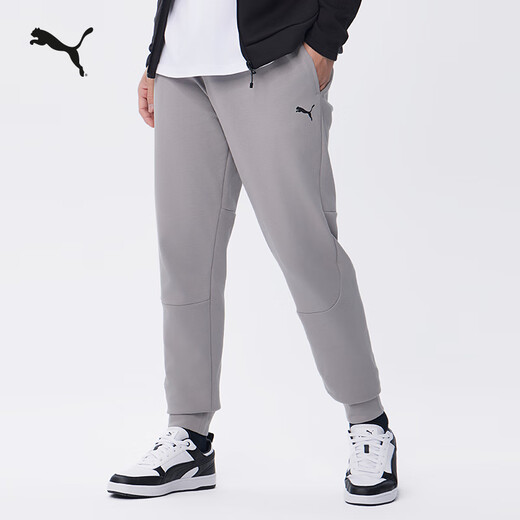 PUMA loose gray sweatpants sports pants men's new winter casual knitted pants 678381 Gray-14 L (180/78A)
