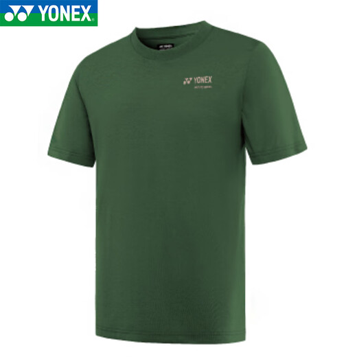 Yonex 25 years new Yonex YY badminton uniform sportswear T-shirt quick-drying breathable top short-sleeved 16833CR 16833CR-ice beige L