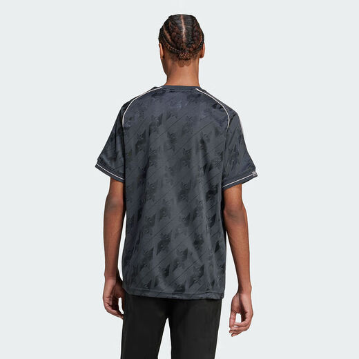 Adidas Herren-Fußball-Shirt Neue Real Madrid Fußballuniform Casual Culture Retro Sports kurzärmeliges Trikot-T-Shirt Ji9481 M