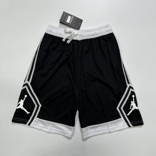 AEROGAMI-Nike新款Air飞人夏季AJ美式DRI FIT透气运动篮球速干短裤五分裤C 耐克1371白/灰 耐克L