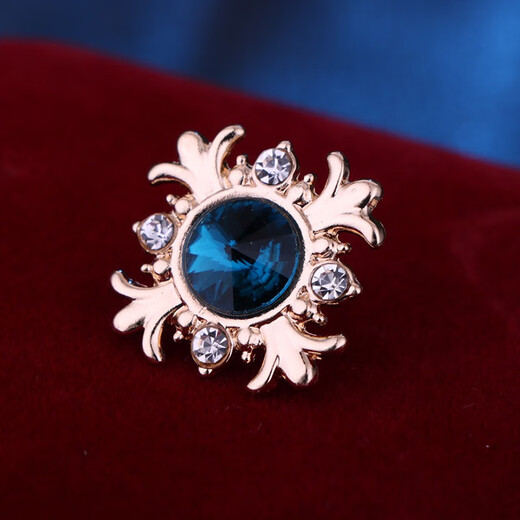 ANST OLD Phoenix Gold Store Version coréenne Collier Collier Collier et femmes traverse petit col collier Collier de boucle veste décoration en fond d'or Améthyste