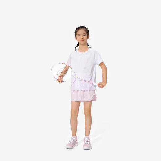 Decathlon children's badminton skirt girls anti-exposure badminton training suit sports skirt pants-5184905
