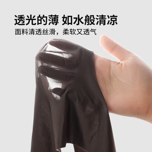 爱如如男士丁字裤性感內裤凹凸显大gay情趣内裤夏季性感T裤成人情趣诱惑 深咖 L【120-140】
